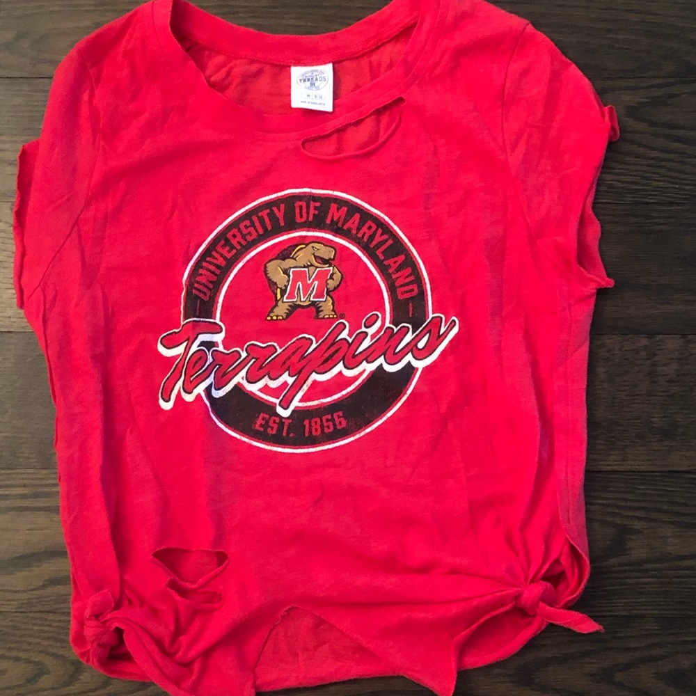 University of Maryland t-shirt